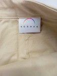Vorschaubild 2 von Bleistiftrock Damen Gr. 40 L Beige Klassisch Baumwolle Maxirock