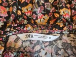 Vorschaubild 2 von Damen Blusenkleid Gr. 38 M Mehrfarbig Blumenmuster Rüschen
