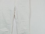 Vorschaubild 4 von Damen Jeans Straight Leg Gr. 36 Weiß Perlen Fransen