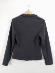 Vorschaubild 4 von Damen Blazer Grau Gr. 38 M Casual Strukturmuster