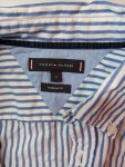 Vorschaubild 2 von Freizeithemd Herren Gr. 48 M Blau Weiß Gestreift Button-Down