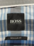 Vorschaubild 3 von Herren Freizeithemd Kariert Blau Gr. 52 XL Langarm Button-Down