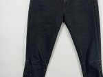 Vorschaubild 4 von Damen Jeans Hose Gr. 40 W31 L29 Schwarz Schnürung Regular Fit