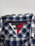 Vorschaubild 3 von Herren Freizeithemd Blau Kariert Gr. 48 M Baumwolle