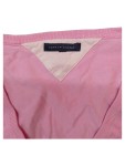Vorschaubild 2 von Damen Pullover V-Ausschnitt Pink Gr. 46 3XL Baumwolle Logo