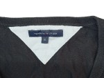 Vorschaubild 2 von Damen Pullover V-Ausschnitt Schwarz Gr. 42 XL