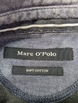 Vorschaubild 4 von Herren Langarm Poloshirt Gr. 50 L Grau Melange Casual Baumwolle