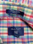 Vorschaubild 3 von Herren Freizeithemd Kariert Mehrfarbig Madras Plaid Gr. 41 L Baumwolle