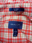 Vorschaubild 3 von Herren Freizeithemd Rot Kariert Langarm Tech Prep Regular Fit Gr. 41, 42 L