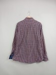 Vorschaubild 2 von Herren Freizeithemd Rot Kariert Langarm Gr. 41 L