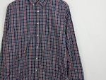 Vorschaubild 3 von Herren Freizeithemd Hemd Kariert Blau Rot Gr. 50 L Langarm