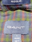 Vorschaubild 6 von Regular Button-Down Freizeithemd Herren Gr. 50, L (41, 42) Blau Kariert