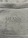 Vorschaubild 3 von Herren T-Shirt Grau Meliert Gr. 48 M Basic Kurzarm Baumwolle Logo
