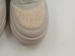 Vorschaubild 6 von Damen Sneaker High Beige Gr. 36 Teddy Lammfell Optik
