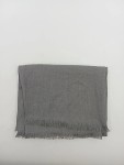 Vorschaubild 3 von Herren Schal Grau Meliert mit Fransen 190x60cm Made in Italy