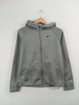 Vorschaubild 8 von Sweatjacke Trainingsjacke Kapuze Grau Meliert Kinder Gr. 158