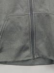 Vorschaubild 7 von Sweatjacke Trainingsjacke Kapuze Grau Meliert Kinder Gr. 158