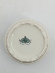 Vorschaubild 3 von Ivory Bavaria Zuckerdose Porzellan Weiß Rosenmuster Goldrand 11cm