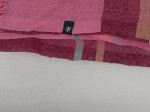 Vorschaubild 3 von Schal Damen Kariert Pink Rot Fransen 190x90 cm Casual