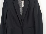 Vorschaubild 6 von Damen Blazer Schwarz Gr. 40 Business Elegant Langarm