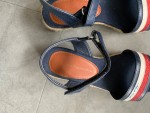 Vorschaubild 3 von Sandalen Keilabsatz Riemchen Blau Maritim Gr. 33