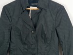 Vorschaubild 4 von Damen Blazer Schwarz Gestreift Gr. 34 XS Business Klassisch
