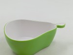 Vorschaubild 3 von Dekoschale Birnenform Kunststoff Grün 12x5, 5cm Obstschale Modern