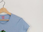 Vorschaubild 6 von Sommerkleid Freizeitkleid Blau Pailletten Kirsche Kinder Gr. 170