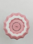 Vorschaubild 4 von Vase Porzellan Rosa geriffelt 10cm Modern Deko