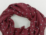 Vorschaubild 5 von Damen Schlauchtuch Schal Rot Gepunktet Casual Polyester