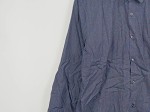 Vorschaubild 4 von Business Hemd Blau Meliert Langarm Slim Fit Gr. 42
