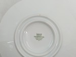 Vorschaubild 6 von Tasse mit Unterteller Porzellan Weiß Blumenmuster Klassisch