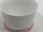 Vorschaubild 4 von Tasse mit Unterteller Blumenmuster Weiß
