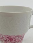 Vorschaubild 5 von Tasse Porzellan Weiß Blumenmuster Klassisch 8 cm