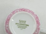 Vorschaubild 5 von Tasse Porzellan Weiß Pink Blumenmuster 8 cm