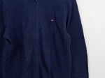 Vorschaubild 4 von Herren Strickjacke Blau Gr. 46 S Reißverschluss Logo Casual