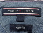 Vorschaubild 3 von Herren Freizeithemd Blau Muster Gr. 50 L Slim Fit Baumwolle