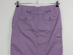 Vorschaubild 6 von Damen Bleistiftrock Rock Lila Baumwolle Gr. 34 XS
