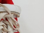 Vorschaubild 5 von Sneaker Low Weiß Rot Kinder Gr. 37.5