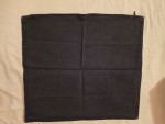 Vorschaubild 2 von Dekokissen Bezug 50x50 cm Schwarz Baumwolle Kissenhülle