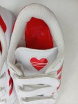 Vorschaubild 3 von Sneaker low Kinder Gr. 32 Weiß Rot Herz