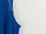 Vorschaubild 3 von Sport Top Blau Melange Ärmellos Gr. 36