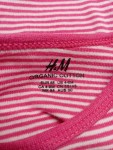 Vorschaubild 3 von Baby Body Langarm Ringel Pink Weiß Gr. 68
