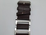 Vorschaubild 4 von Damen Armbanduhr Braun Leder Rechteckig Gehäuse Edelstahl 14023