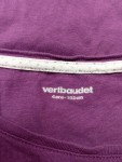 Vorschaubild 3 von T-Shirt Mädchen Gr. 102, 104 Lila Kurzarm Basic Baumwolle