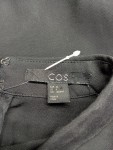 Vorschaubild 3 von Damen Hemdbluse Bluse Schwarz Gr. 36 S Minimalistisch Langarm