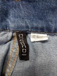 Vorschaubild 3 von High Waist Jeans Bindegürtel Blau Denim Größe 38