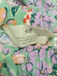 Vorschaubild 3 von Stoffhose Blumenmuster Schmetterlinge Grün Größe 122
