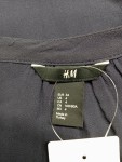 Vorschaubild 4 von Bluse Dunkelblau Langarm V-Ausschnitt Gr. 34