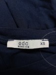 Vorschaubild 3 von EDC Freizeitkleid Damen Gr. 34 XS Dunkelblau Spitze Kurzarm
